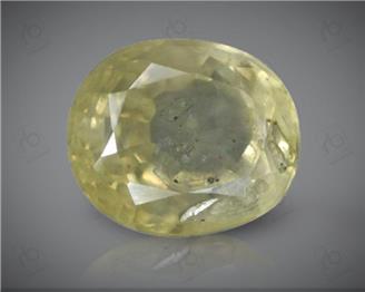 Yellow Sapphire Unheated & Untreated Natural Certified  3.7 carats -99326